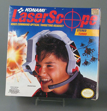 Fig 14. Packaging for Nintendo Laserscope, 1990. Courtesy of The Strong, Rochester, New York, USA.